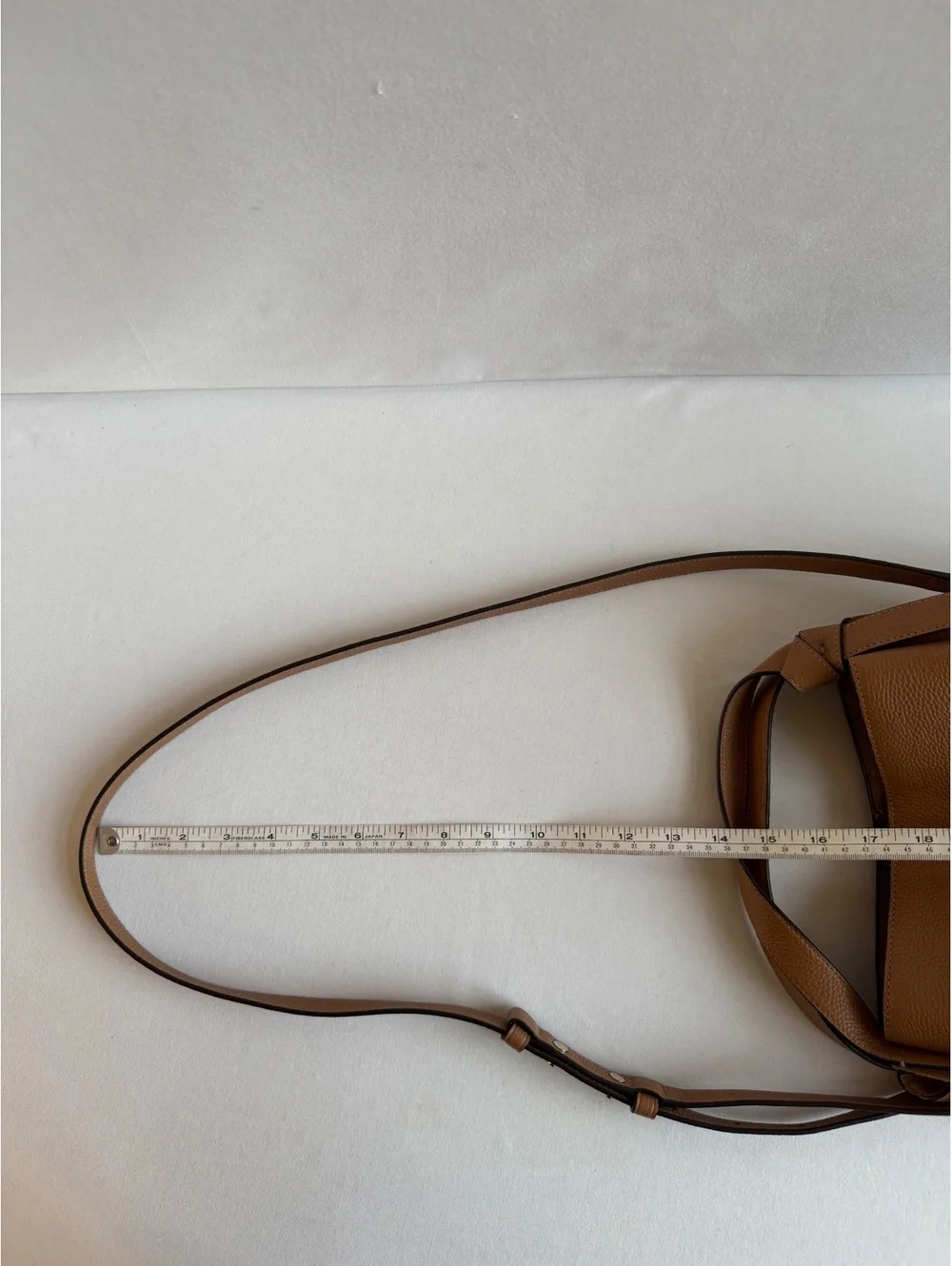 Kate Spade Margaux Medium Satchel Tan Pebbled Leather Tote Crossbody